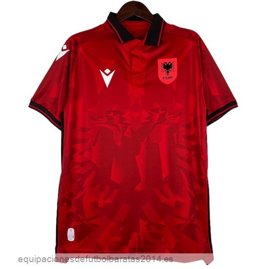 Nuevo Tailandia 1ª Camiseta Albania 2023 Rojo Baratas